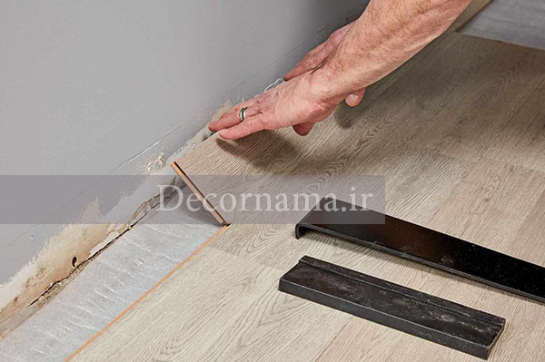 برش تخته‌های انتهایی لمینت بروی سرامیک