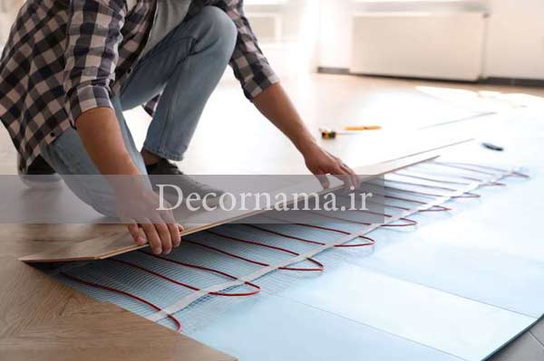 استفاده از پارکت لمینت برای گرمایش از کف